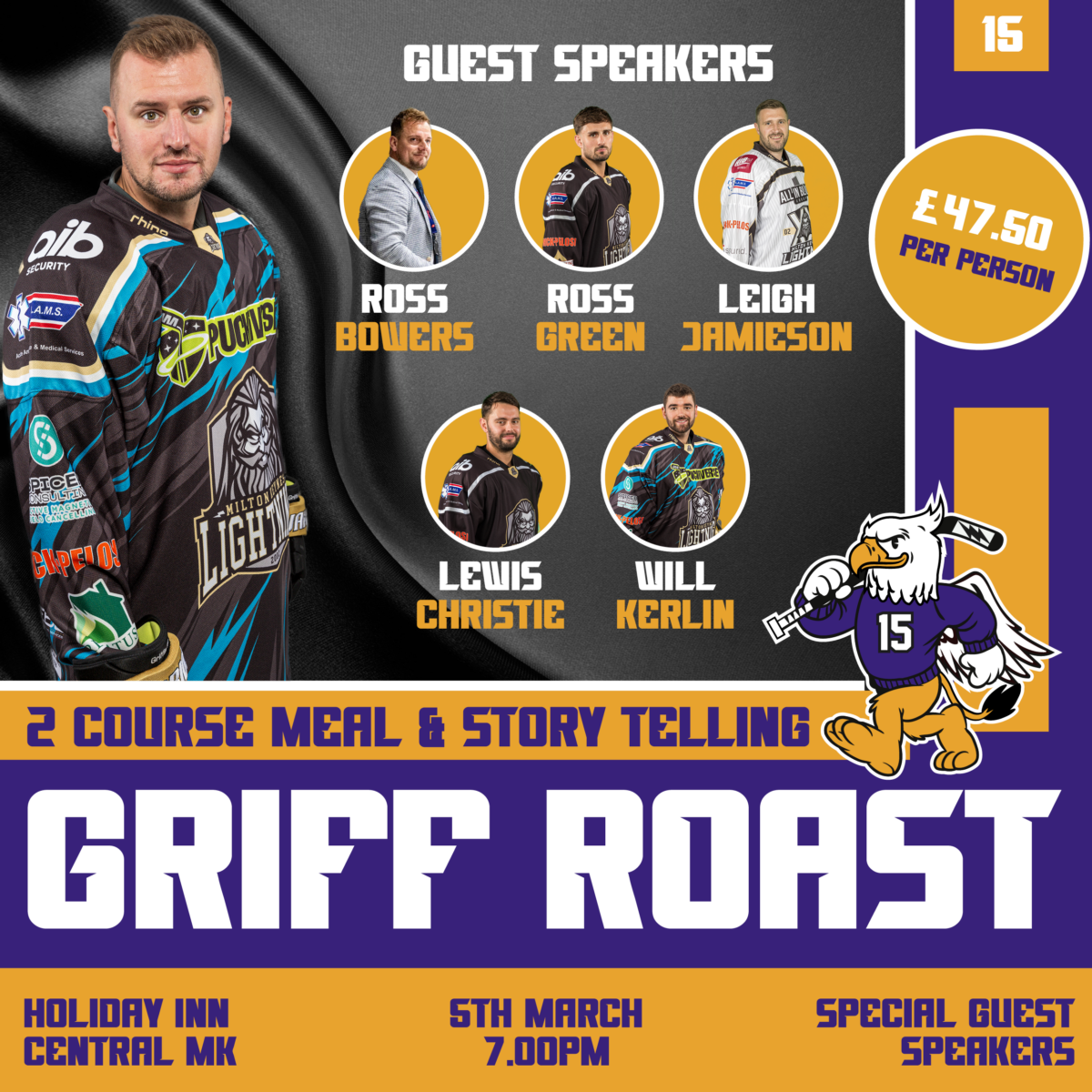 Griff Roast Tickets